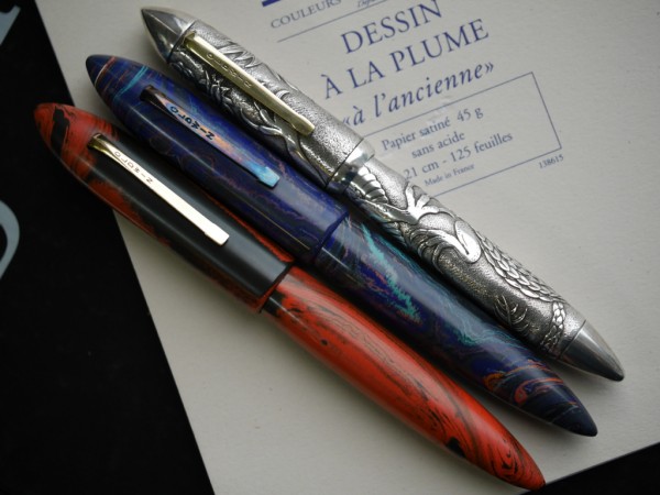 Three Oldwin pens